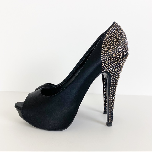 STEVE MADDEN PLAYY-R Open Toe Heels - Picture 3 of 6